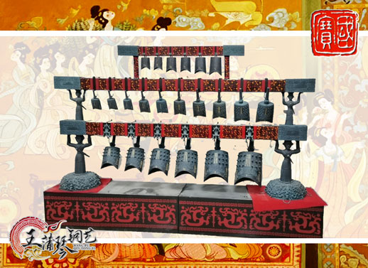 22件C型編鐘、小型演奏級、F調(diào)主旋律