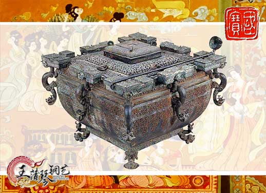 鑒缶，曾侯乙銅鑒缶，我國(guó)最早的“冰箱”
